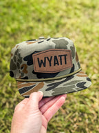 Rope Snapback Hat for Toddlers with Custom Name Patch