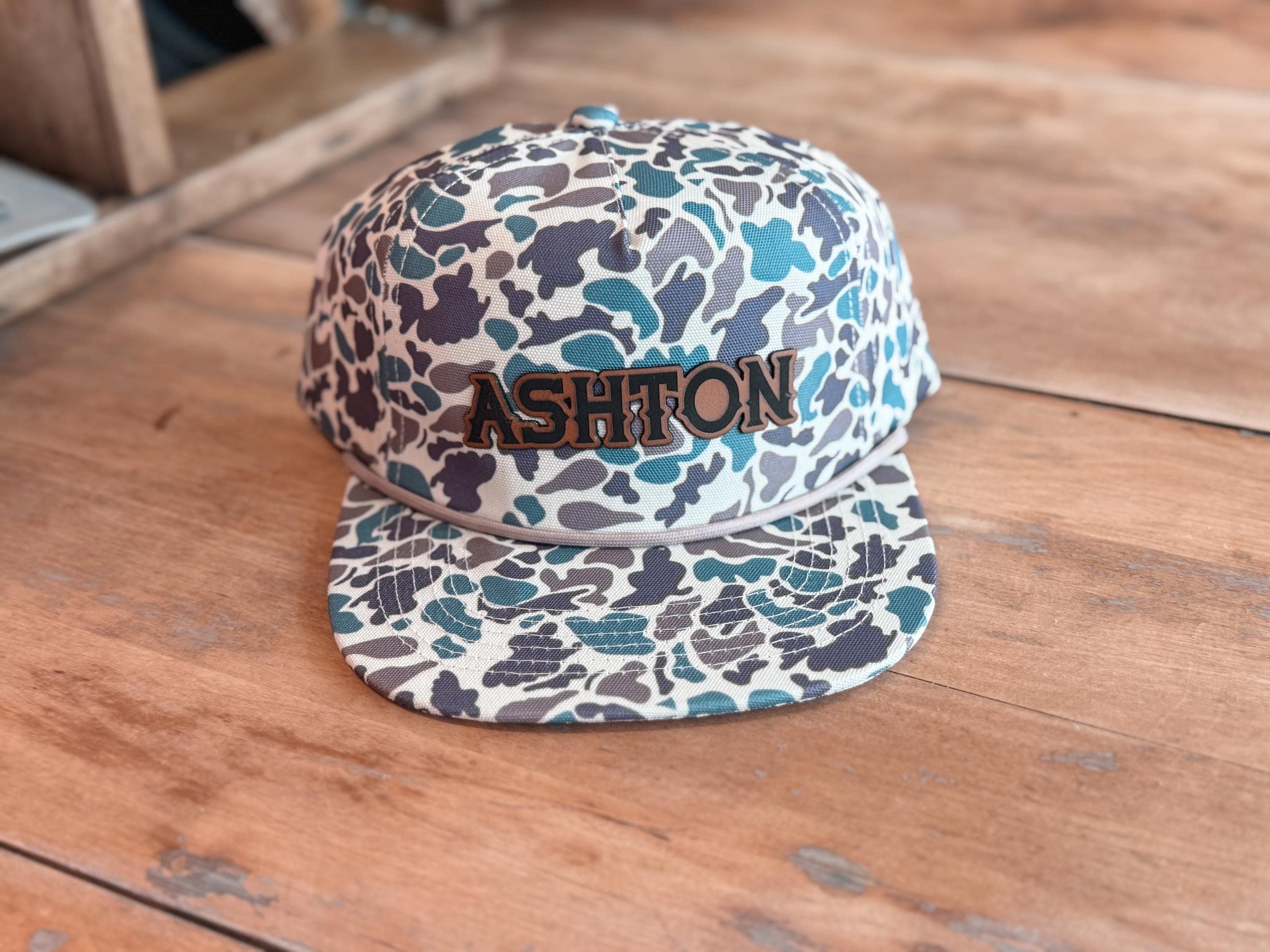 Rope Snapback Hat for Toddlers with Custom Name Patch