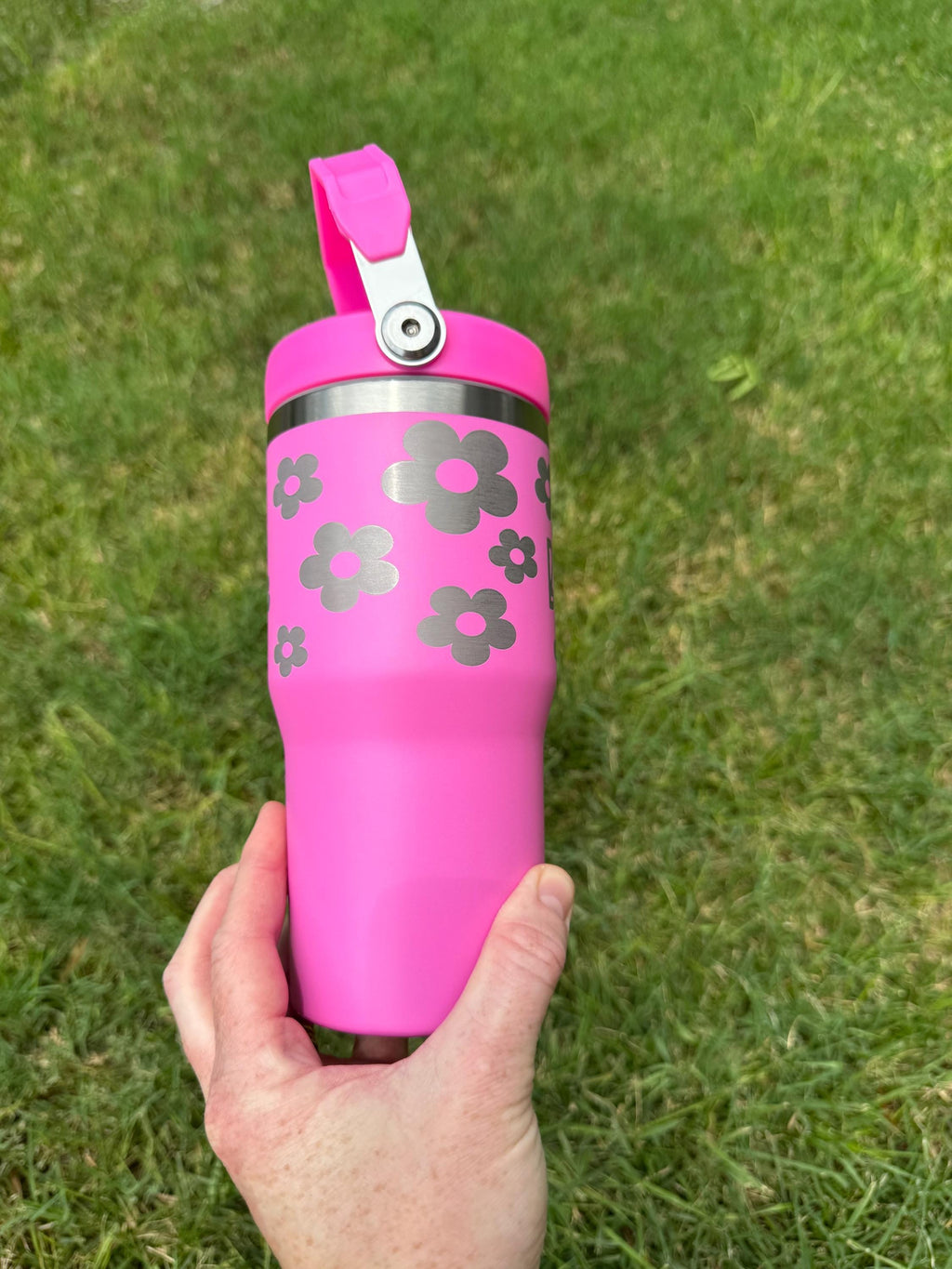 Custom Name Engraved 20 oz Tumbler