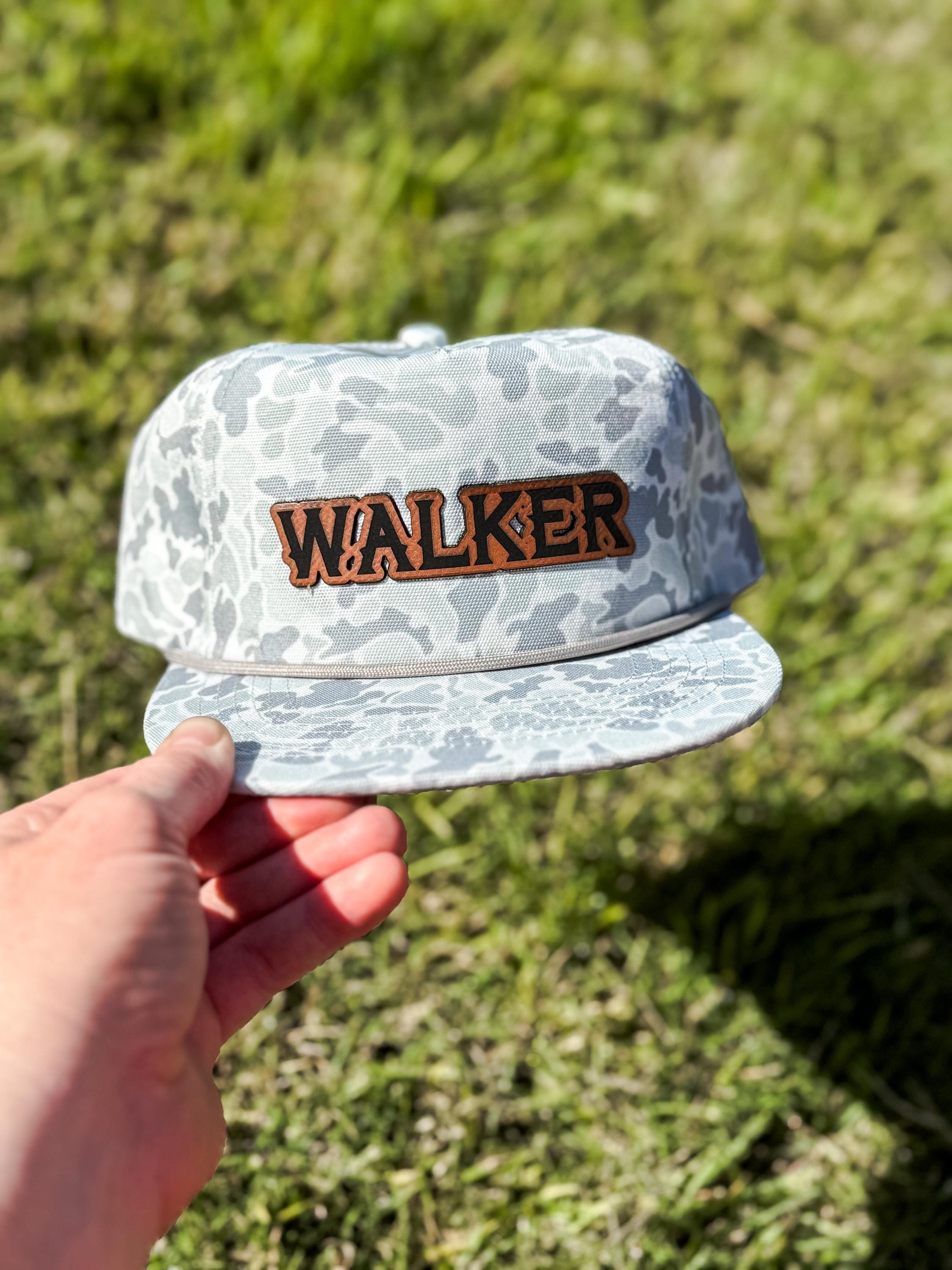 Rope Snapback Hat for Toddlers with Custom Name Patch