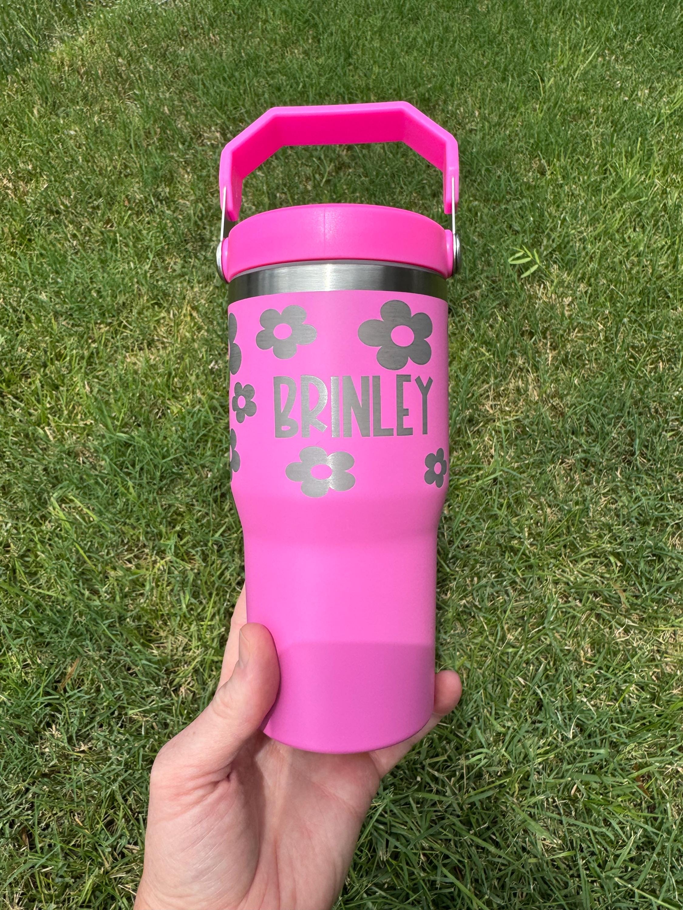 Custom Name Engraved 20 oz Tumbler