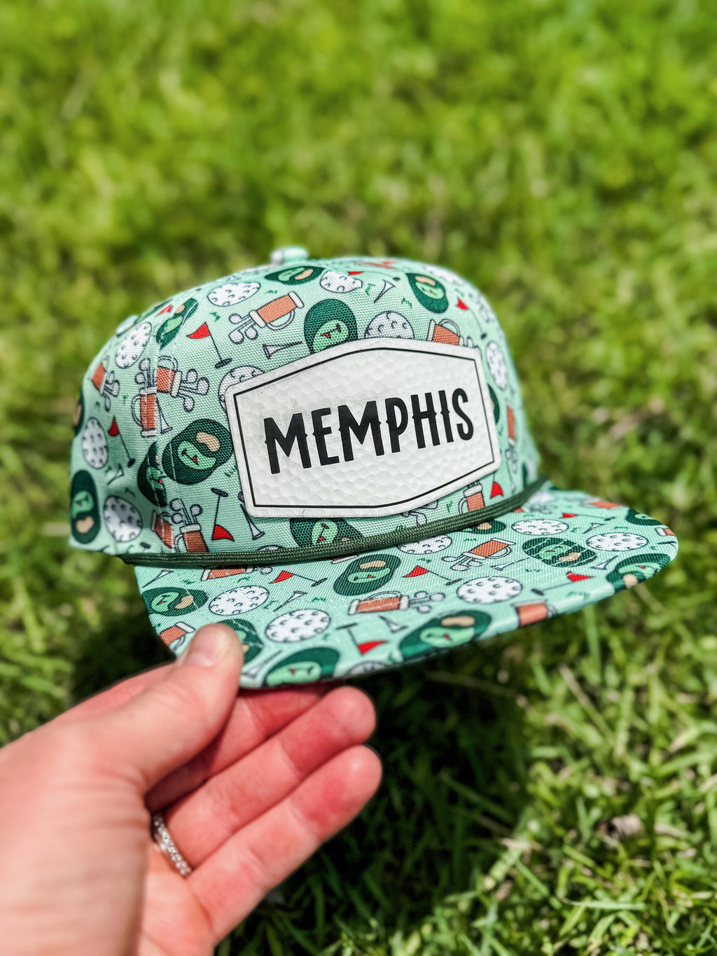 Rope Snapback Hat for Toddlers with Custom Name Patch