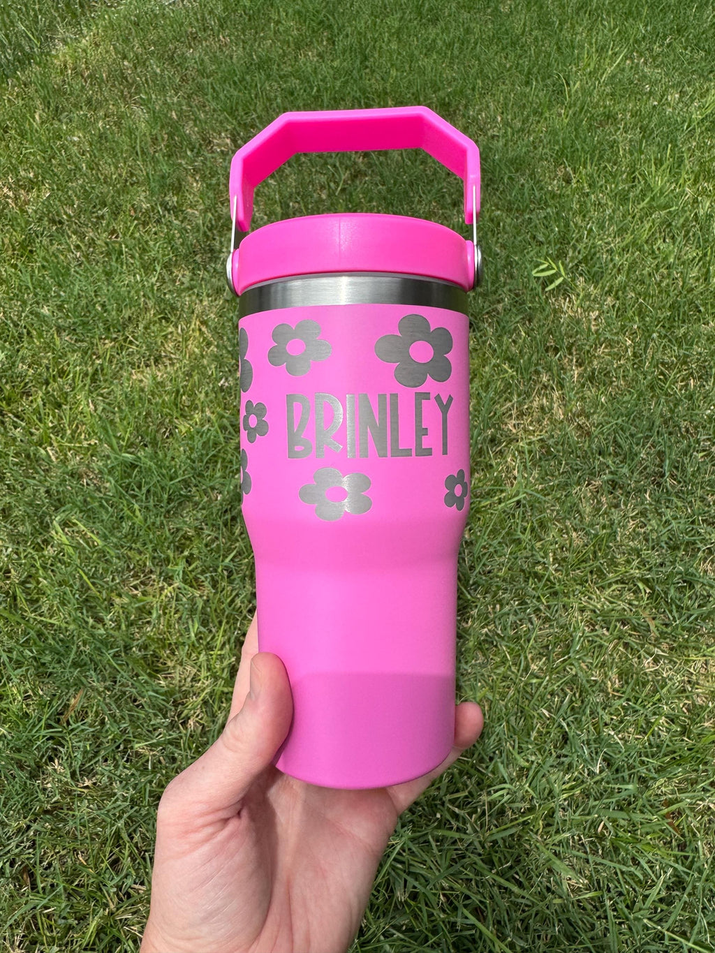 Custom Name Engraved 20 oz Tumbler