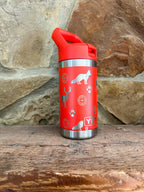 Yeti - Custom Pattern and Name Engraved 12 Yeti Rambler Jr
