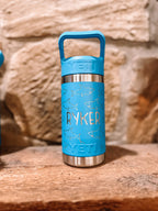Yeti - Custom Pattern and Name Engraved 12 Yeti Rambler Jr