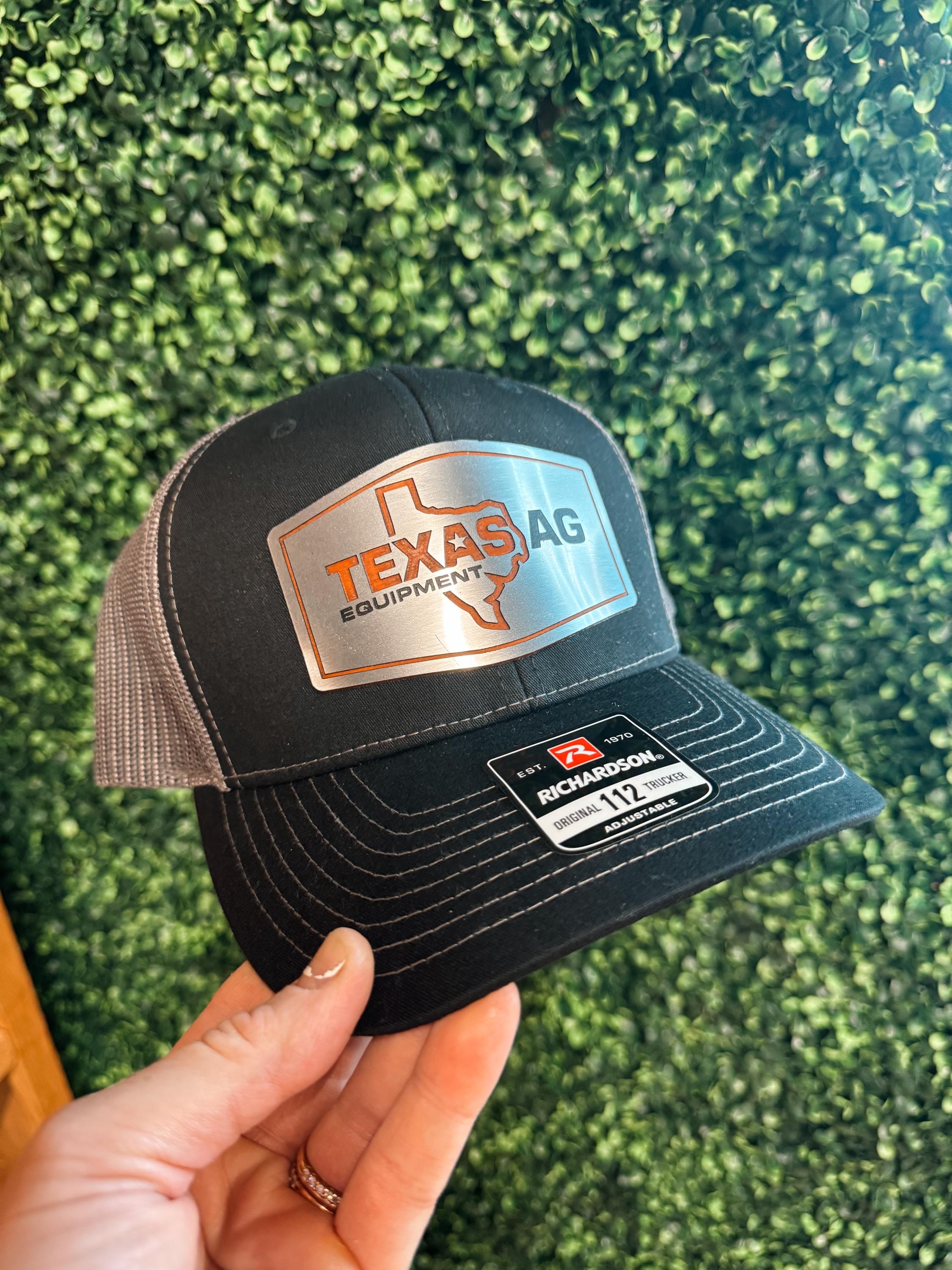 men’s patch hat - custom acrylic patch hat - custom logo patch hat - Richardson 112 - custom trucker hat - custom leather patches - men gift