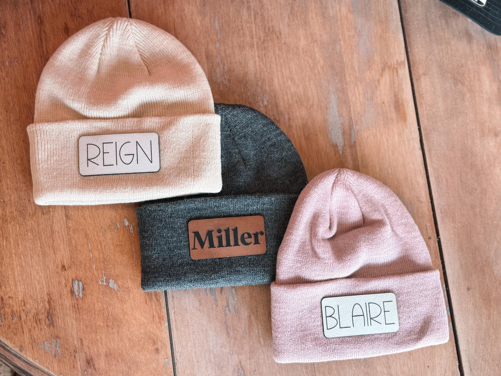 Custom Name Toddler and Child Beanie