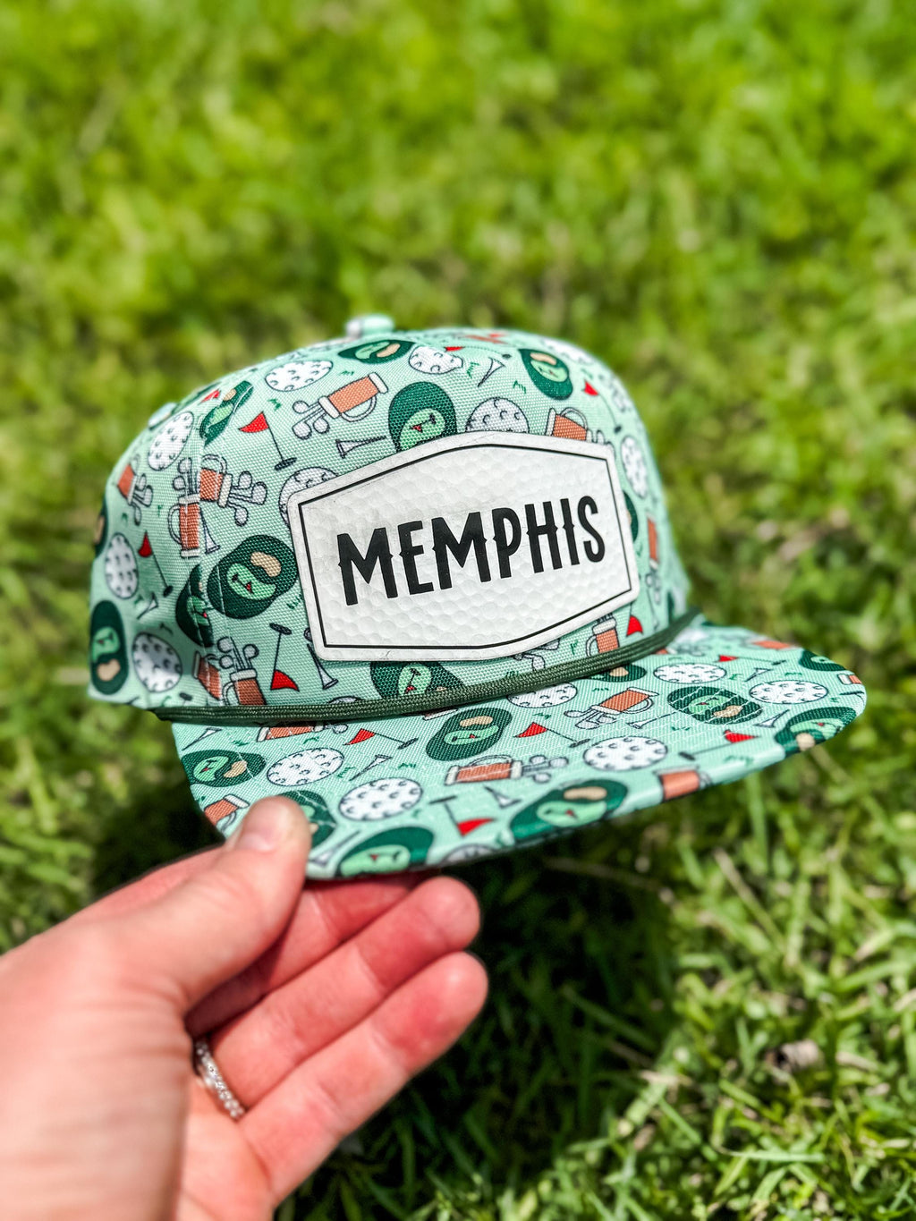 Rope Snapback Hat for Toddlers with Custom Name Patch