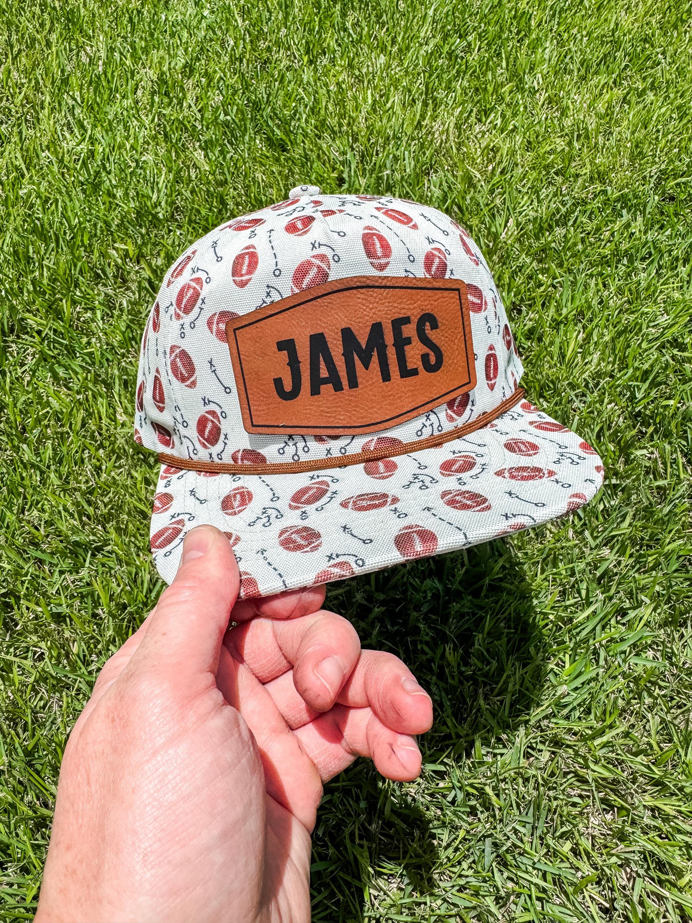 Rope Snapback Hat for Toddlers with Custom Name Patch