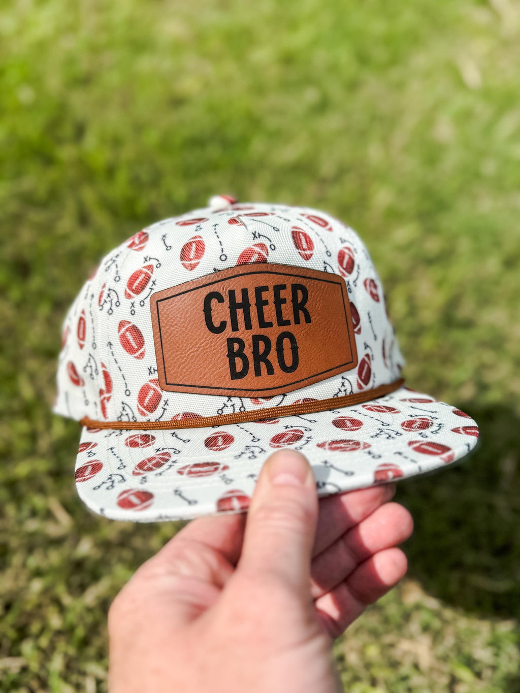 Rope Snapback Hat for Toddlers with Custom Name Patch