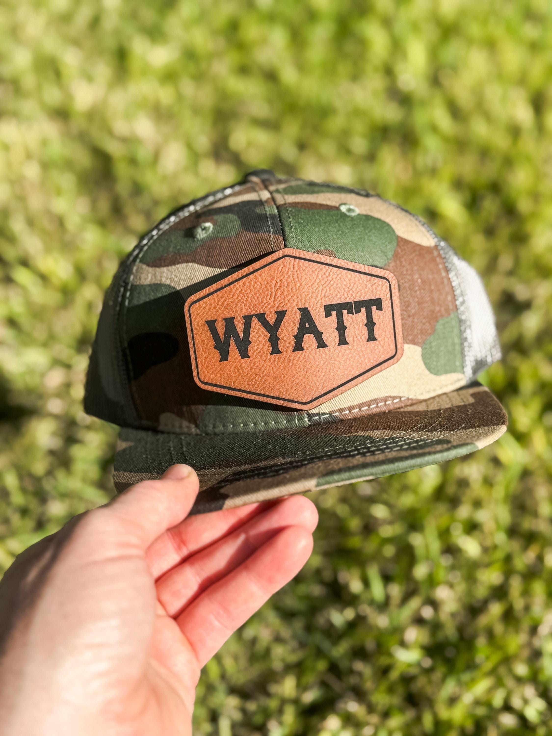 personalized snapback hat - toddler - camo style rope hat