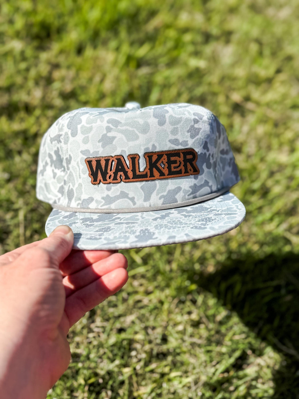 Rope Snapback Hat for Toddlers with Custom Name Patch