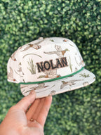 Texas A&M Rope Snapback Hat for Toddlers with Custom Name Patch